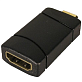HDMI переходник - адаптер  Dr.HD AD HM type C - HF type A 180 на мини-HDMI с разворотом
