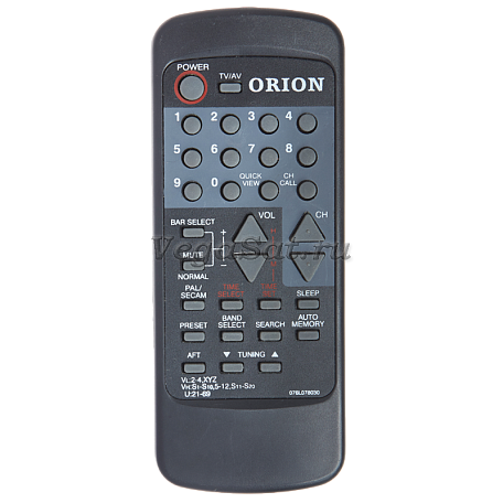 Пульт управления  Huayu 076L078030 для телевизора Orion