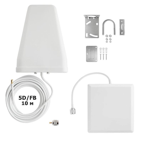 Комплект GSM усиления  Vegatel VT2-900E-kit (дом, LED) для сигнала сотовой связи