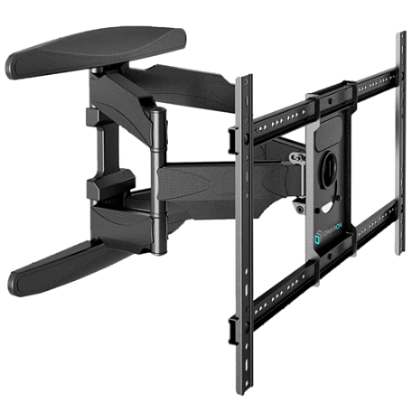Наклонно-поворотный ТВ кронштейн  Onkron M6L black для LED/LCD телевизоров