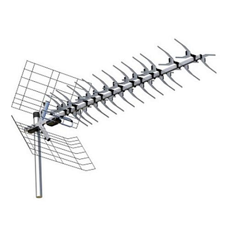 Уличная ТВ антенна  Locus Меридиан-60AF Turbo (L025.60DT) активная ДМВ с усилителем