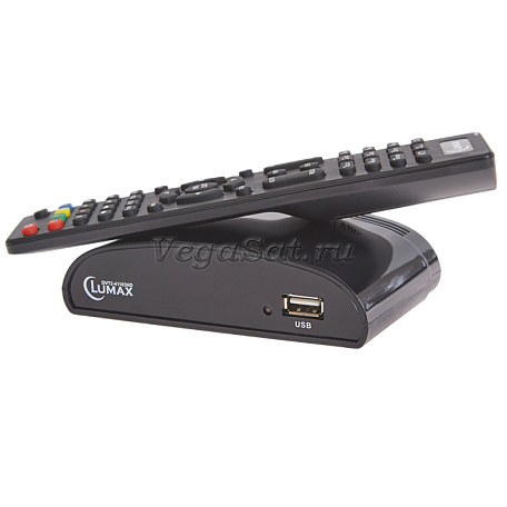 Цифровая ТВ приставка  Lumax DVT2-41103HD ресивер с тюнером DVB-T2