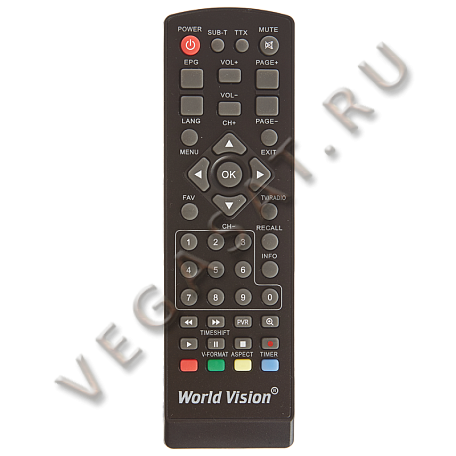 Цифровая ТВ приставка  World Vision T34A ресивер с тюнером DVB-T2