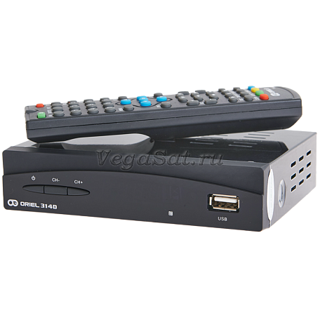 Цифровая ТВ приставка  Oriel 314D ресивер с тюнером DVB-T2