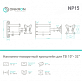 Наклонно-поворотный ТВ кронштейн  Onkron NP15 для LED/LCD телевизоров