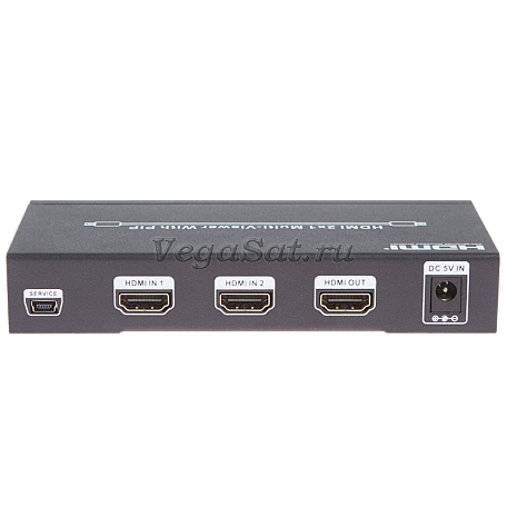 HDMI Switch переключатель  Dr.HD SW 213 SLP MV c PiP коммутатор 2 входа 1 выход