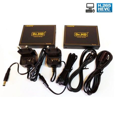 HDMI + USB удлинитель extender  Dr.HD EX 150 KVM по витой паре, до 150 м