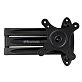Наклонно-поворотный ТВ кронштейн  Kromax TECHNO-11 black для LED/LCD телевизоров