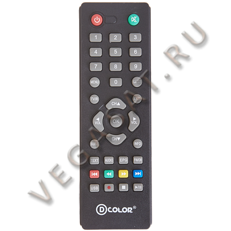 Цифровая ТВ приставка  D-color DC1302HD ресивер с тюнером DVB-T2