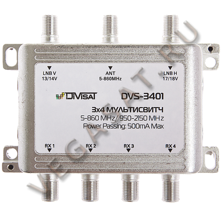 Мультисвитч   MS-34 пассивный оконечный 3x4