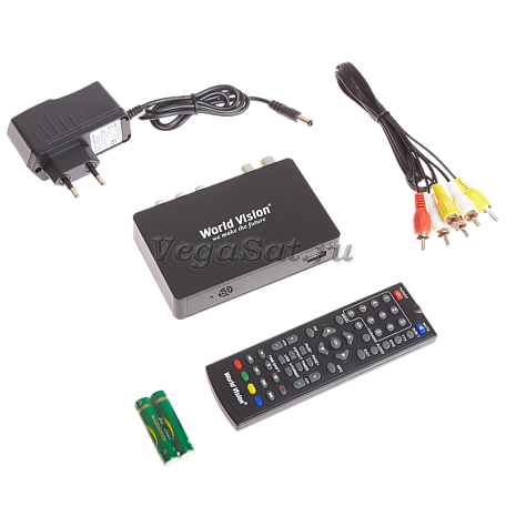 Цифровая ТВ приставка  World Vision T36 ресивер с тюнером DVB-T2