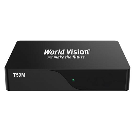 Цифровая ТВ приставка  World Vision T59M ресивер с тюнером DVB-T2