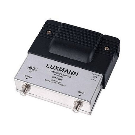 Усилитель ТВ сигнала  Luxmann AMP-222 антенный вход / выход