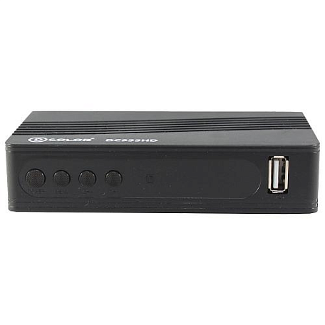Цифровая ТВ приставка  D-color DC955HD ресивер с тюнером DVB-T2/C