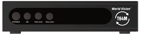 Цифровая ТВ приставка  World Vision T64M ресивер с тюнером DVB-T2/C