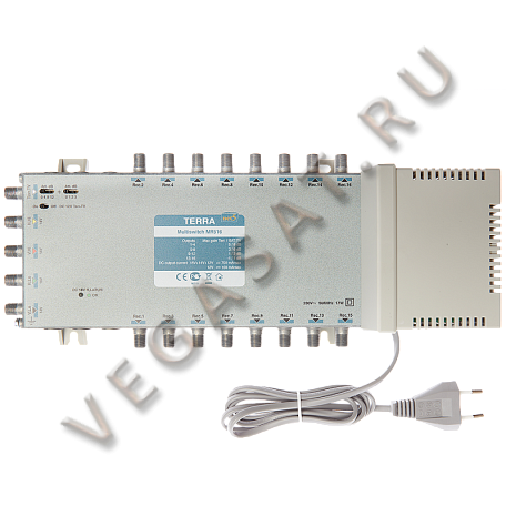 Мультисвитч  Terra MR-516 активный оконечный 5x16