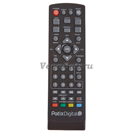 Цифровая ТВ приставка  Patix Digital PT-701 ресивер с тюнером DVB-T2