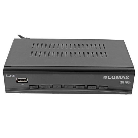 Цифровая ТВ приставка  Lumax DV3206HD ресивер с тюнером DVB-T2/C