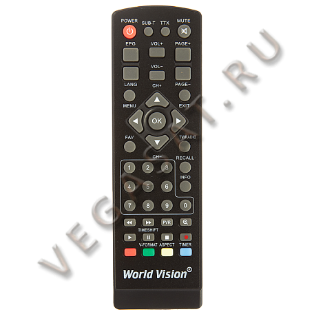 Цифровая ТВ приставка  World Vision T34i ресивер с тюнером DVB-T2