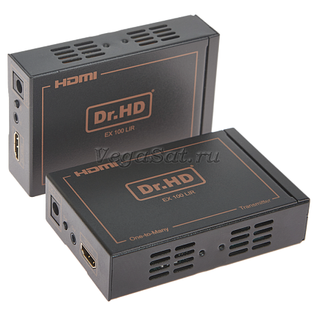 HDMI удлинитель extender  Dr.HD EX 100 LIR по витой паре, до 120 м