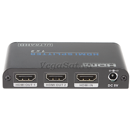 HDMI Splitter разветвитель  Dr.HD SP 125 SL сплиттер 1 вход 2 выхода