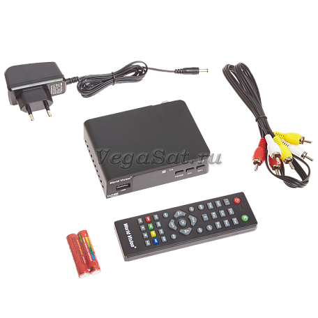 Цифровая ТВ приставка  World Vision T57 ресивер с тюнером DVB-T2