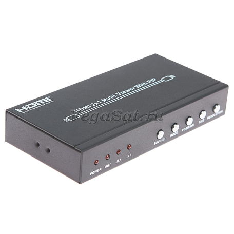 HDMI Switch переключатель  Dr.HD SW 213 SLP MV c PiP коммутатор 2 входа 1 выход