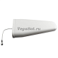 Антенна GSM 3G 4G WiFi  Vegatel ANT-700/2700-11Y корпусная, N-Female, 11 дБ