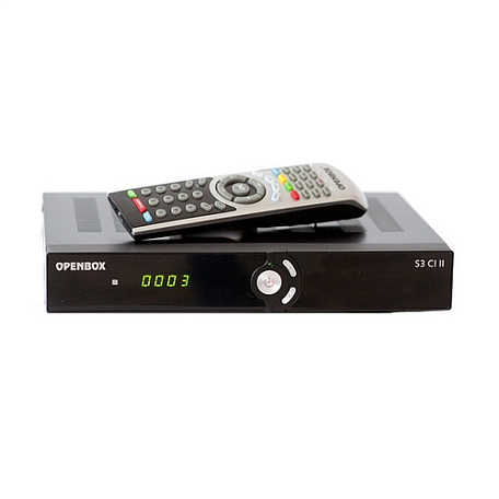 Спутниковый ТВ ресивер  OpenBox S3 CI II цифровой тюнер DVB-S2