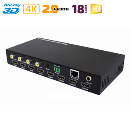 HDMI матрица (4x4 matrix)  Dr.HD MA 446 FX коммутатор 4 входа 4 выхода