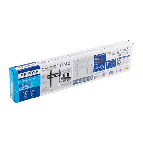 Фиксированный ТВ кронштейн  Kromax FLAT-3 для LED/LCD телевизоров