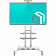 Напольная ТВ стойка  Onkron TS1881 white для LED/LCD телевизоров