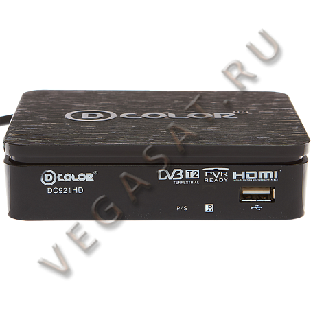 Цифровая ТВ приставка  D-color DC921HD ресивер с тюнером DVB-T2