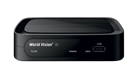 Цифровая ТВ приставка  World Vision T62M ресивер с тюнером DVB-T2