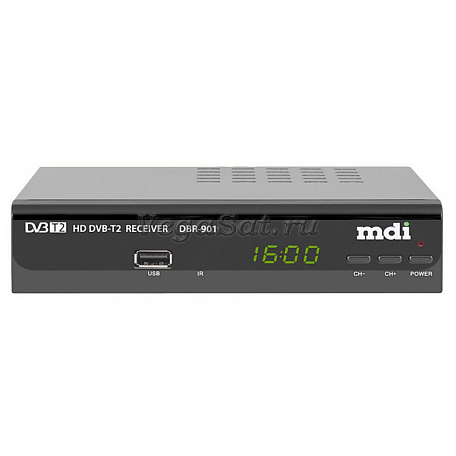 Цифровая ТВ приставка  MDI DBR-901 ресивер с тюнером DVB-T2