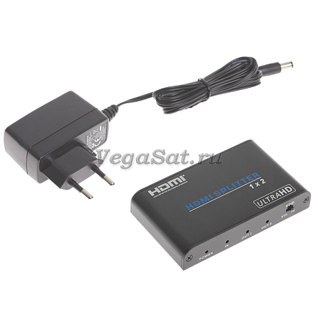 HDMI Splitter разветвитель  Dr.HD SP 125 SL сплиттер 1 вход 2 выхода