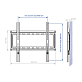 Фиксированный ТВ кронштейн  Kromax IDEAL-3W white для LED/LCD телевизоров