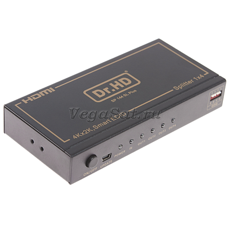 HDMI Splitter разветвитель  Dr.HD SP 144 SL Plus сплиттер 1 вход 4 выхода