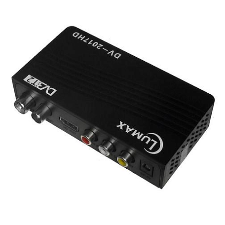 Цифровая ТВ приставка  Lumax DV-2017HD ресивер с тюнером DVB-T2