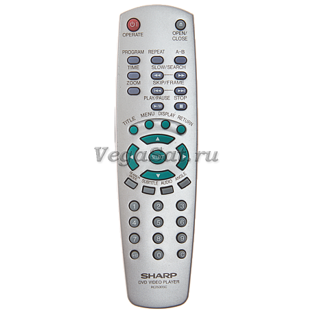 Пульт управления   RC2530SC original для DVD плеера Sharp