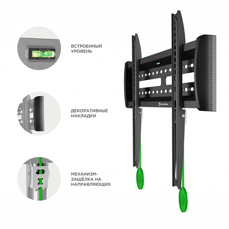 Фиксированный ТВ кронштейн  Onkron NN16 для LED/LCD телевизоров