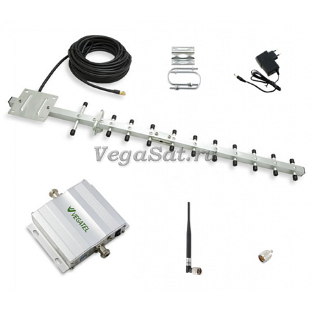 Комплект GSM усиления  Vegatel VT-1800-kit для сигнала сотовой связи