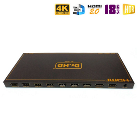 HDMI Splitter разветвитель  Dr.HD SP 186 SL сплиттер 1 вход 8 выходов