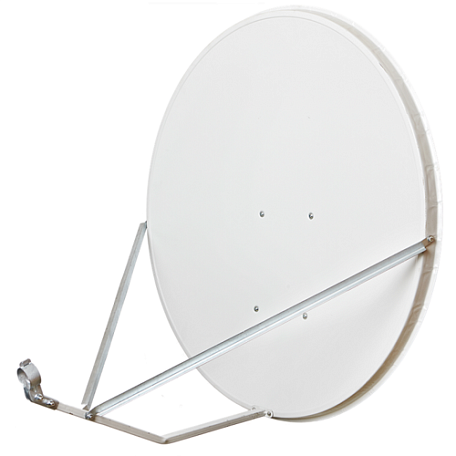 Спутниковая антенна  Супрал 80 см тарелка с кронштейном