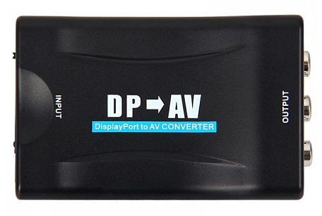 Displayport  переходник  Dr.HD CV 11 DPC конвертер в CVBS (тюльпаны)