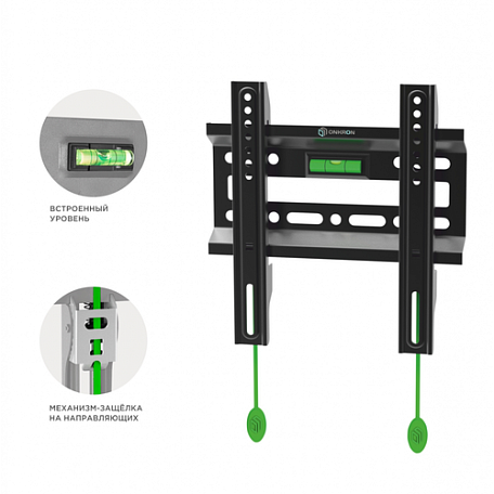 Фиксированный ТВ кронштейн  Onkron FM1 для LED/LCD телевизоров