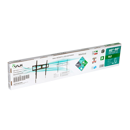 Наклонный ТВ кронштейн  VLK TRENTO-42 для LED/LCD телевизоров