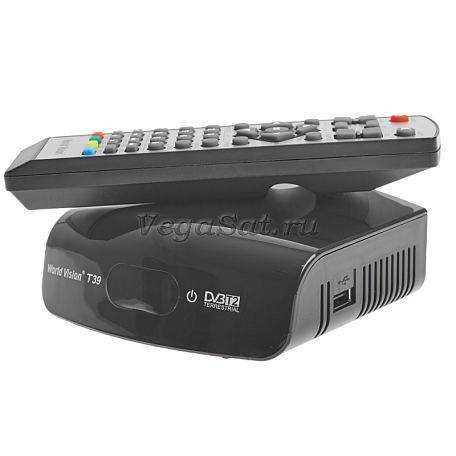 Цифровая ТВ приставка  World Vision T39 ресивер с тюнером DVB-T2