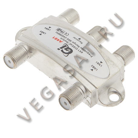 Спутниковый дисек   DiSEqC 4x1 протокол 2.0 на 4 порта