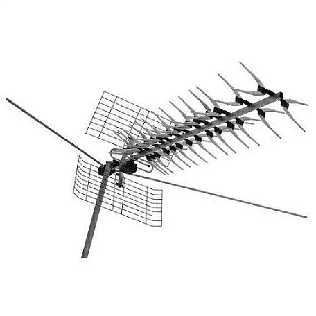 Уличная ТВ антенна  Locus L 025.62 активная МВ / ДМВ с усилителем